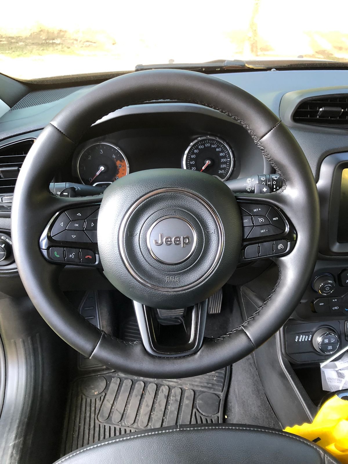 capa de couro volante onibus