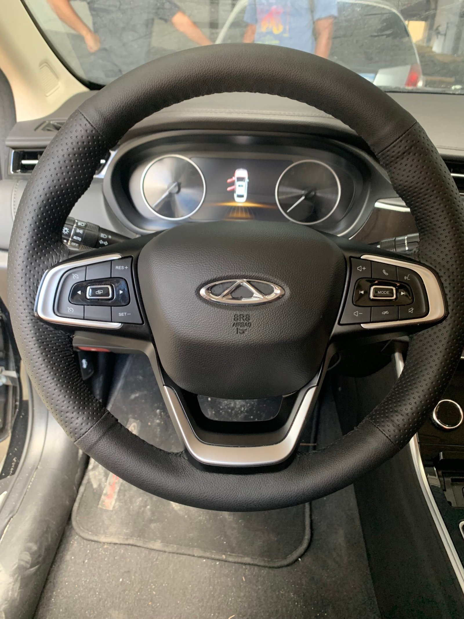 forração em couro para Volante